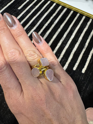 Bezel Stackable Rings