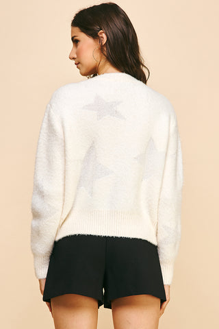 Star Embellishment Cardigan
