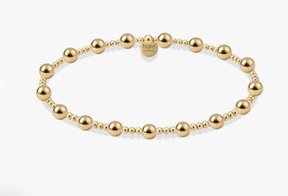 Angelina Stretchy Anti-Tarnish Gold Filled Stackable Bracelet