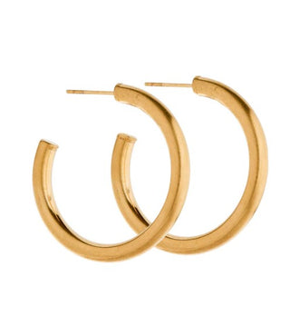 Avery Gold Hoop Earrings