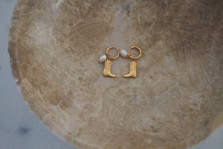 Cowgirl Boot Earrings