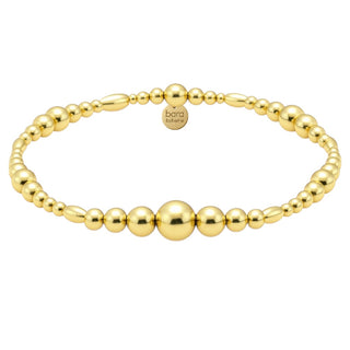 Demi Stretchy Anti-Tarnish Gold Filled Stackable Bracelet