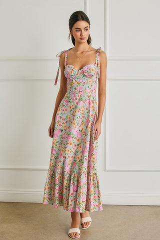 Summer Song Boned Bodice Midi