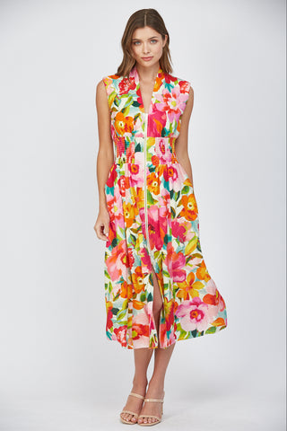 Floral Midi Dress