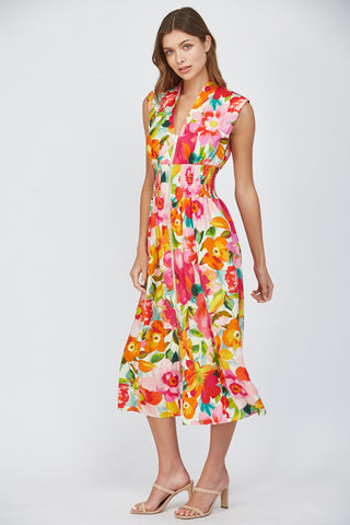 Floral Midi Dress