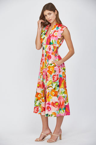 Floral Midi Dress