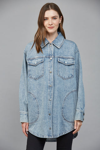 Denim Shacket