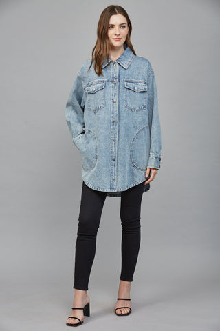 Denim Shacket