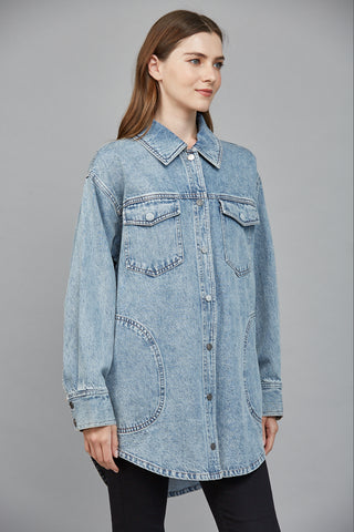 Denim Shacket