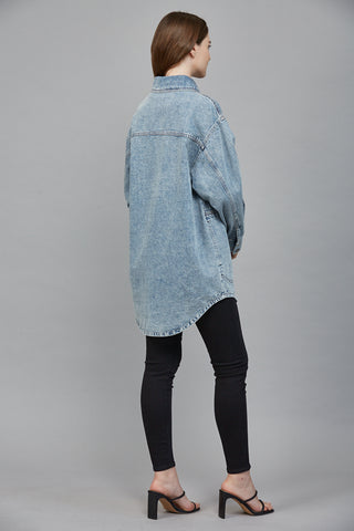 Denim Shacket