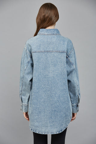 Denim Shacket