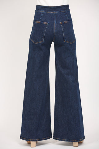 Dark Wash High Waist Jeans