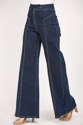 Dark Wash High Waist Jeans