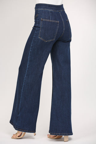 Dark Wash High Waist Jeans