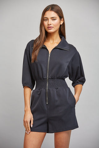 Smocked Waist Romper