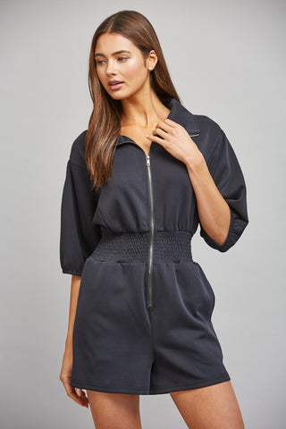Smocked Waist Romper