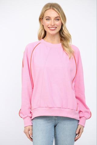 Bubblegum Pink Sweatshirt