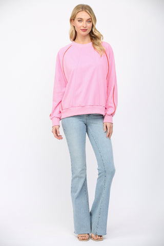Bubblegum Pink Sweatshirt