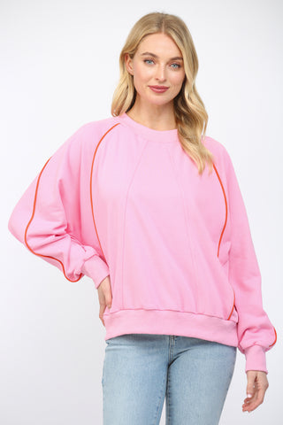 Bubblegum Pink Sweatshirt
