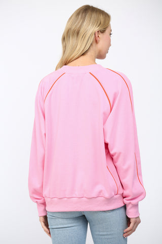 Bubblegum Pink Sweatshirt