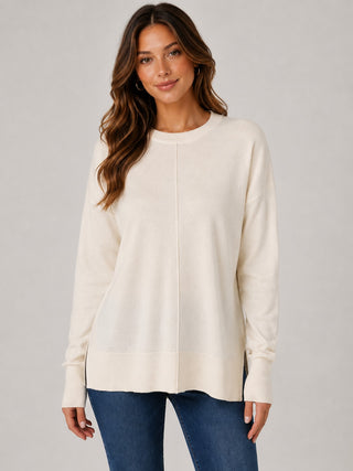 Relaxed Fit Drop Shoulder Sweater