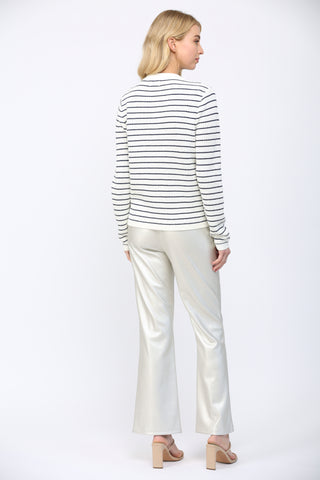 Navy Stripe Cardigan