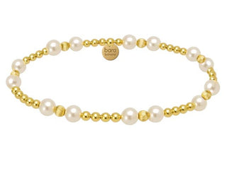 Kimberly Stretchy Anti-Tarnish Gold Filled Stackable Bracelet