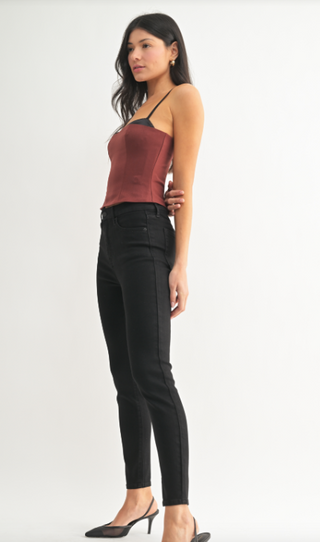 Black Highwaist Skinny Jeans