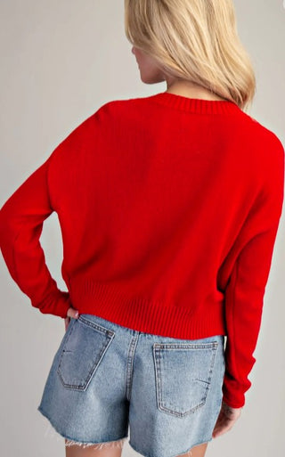 Red Merry Sweater