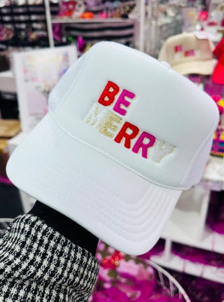 Be Merry Trucker Hat