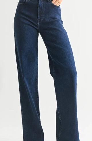 Dark Wash Palazzo Jean