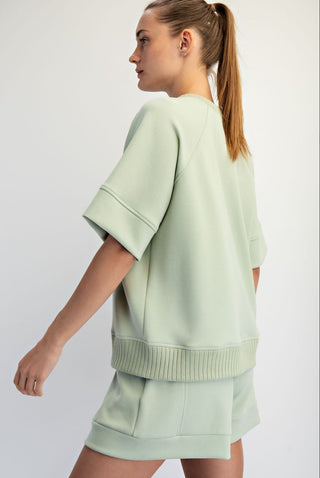 Pistachio Dreams Skirt/Shirt Set