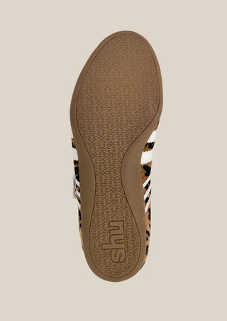 Peyton Leopard Retro Flat Sneaker
