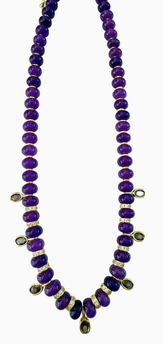 Jupiter Necklace - Purple