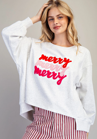 Merry Embroidered Sweater
