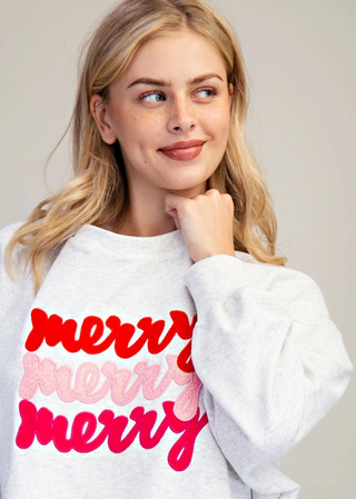 Merry Embroidered Sweater