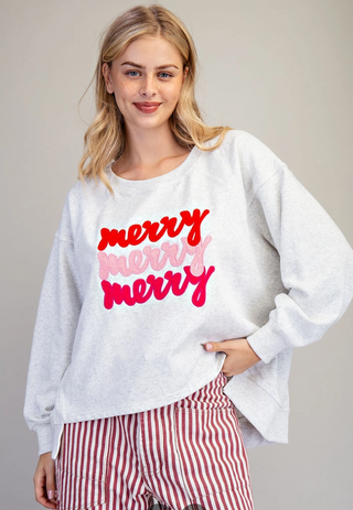 Merry Embroidered Sweater