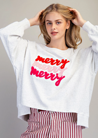 Merry Embroidered Sweater