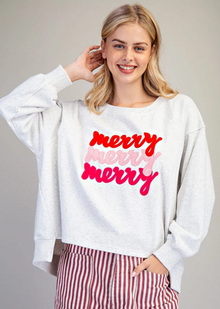Merry Embroidered Sweater