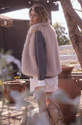 Faux Fur Vest