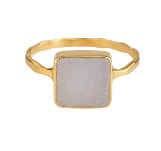 Bezel Stackable Rings