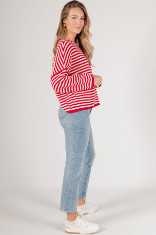 Striped T-Body Sweater
