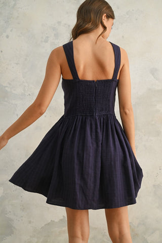 Navy Mini Dress