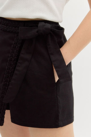 Black Skort