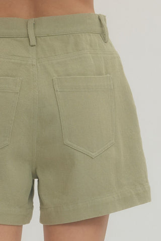 Matcha Woven Shorts