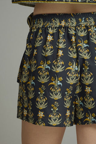 Floral Print Mini Skort