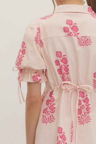 Floral Puff Sleeve Dress