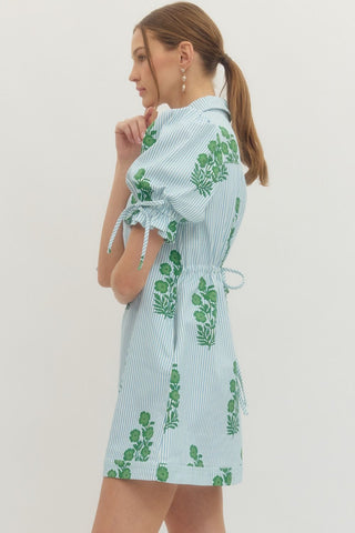 Floral Puff Sleeve Dress