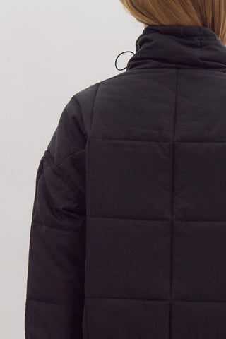 Black Quilt Jacket