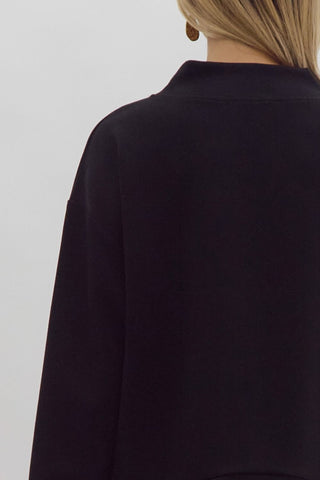 Black Tie Sweatshirt